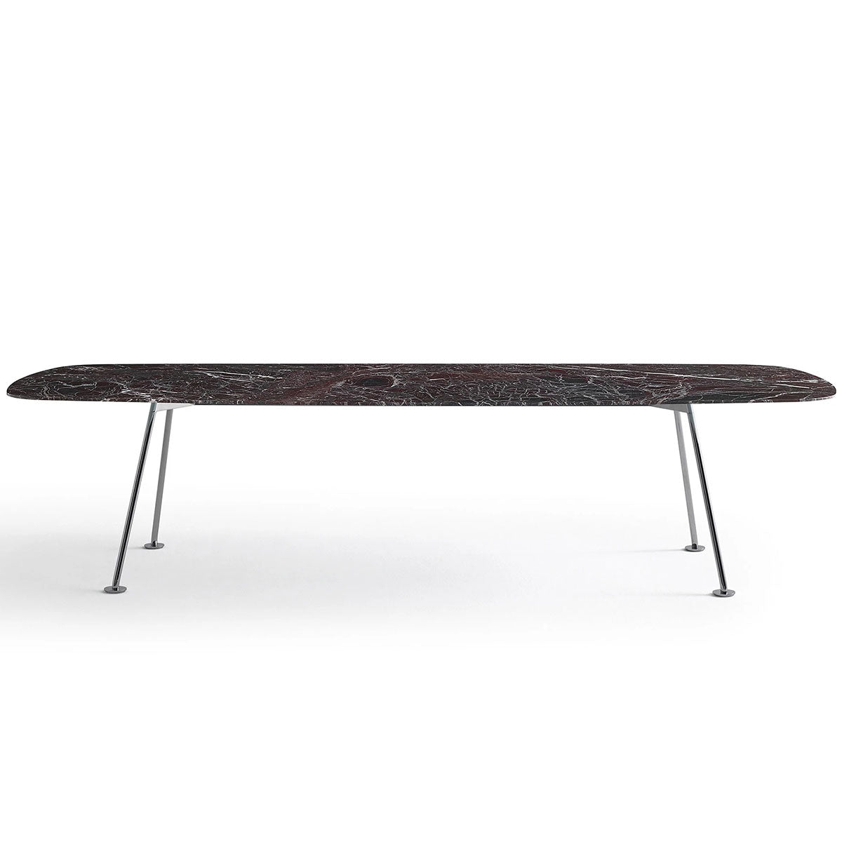 Grasshopper Dining Table | Rosso Rubino Marble Top