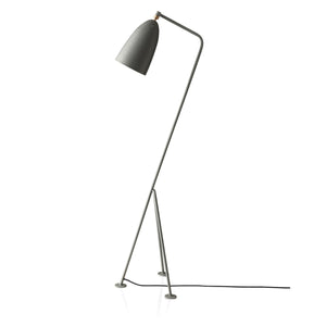 Grasshopper Floor Light | Dusty Blue Powdercoated Metal