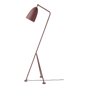Grasshopper Floor Light | Andorra Red Powdercoated Metal