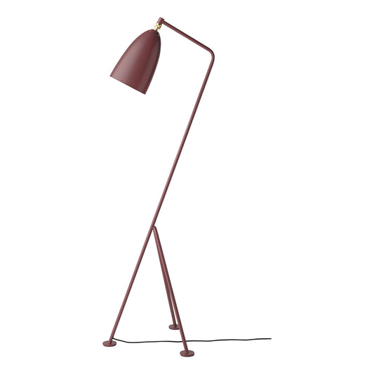 Grasshopper Floor Light | Andorra Red Powdercoated Metal