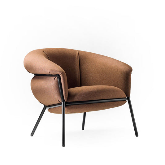 Grasso Armchair | Aged Camel V18 Vintage Leather