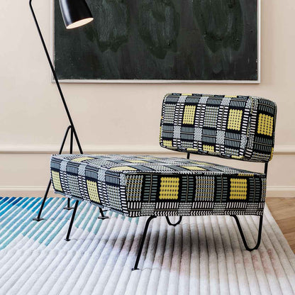 GT Lounge Chair | Mid Blue 733 Vidar Fabric