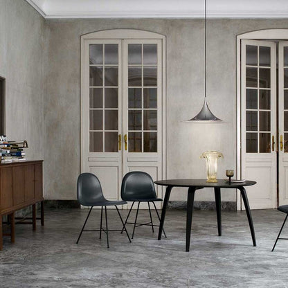 Semi Pendant Light | Matt Black Shade