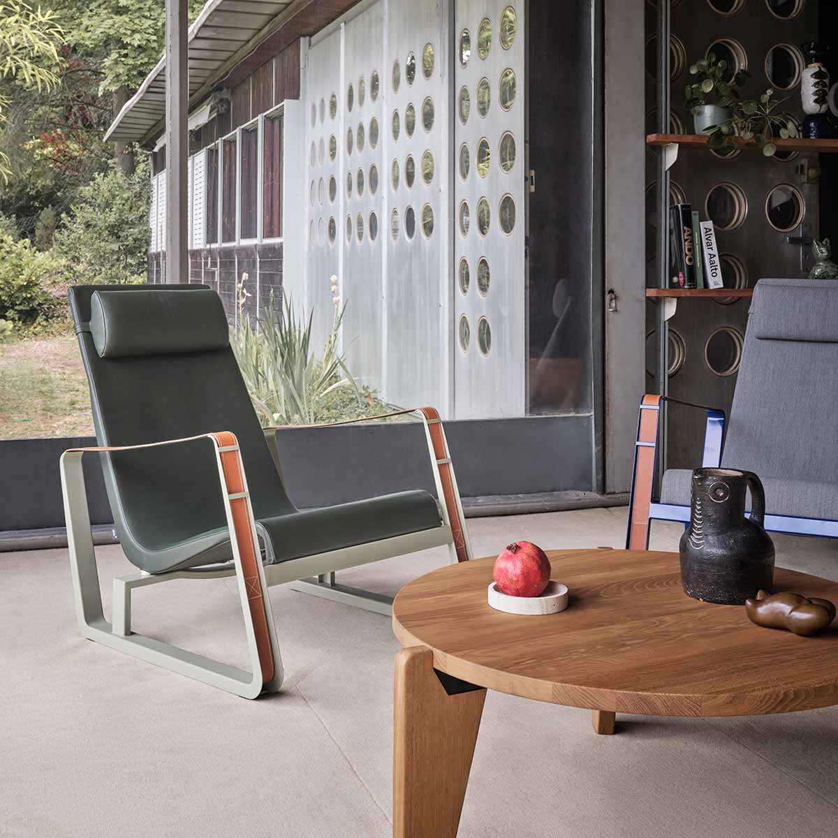 Guéridon Bas Coffee Table | Oiled Natural Oak Top