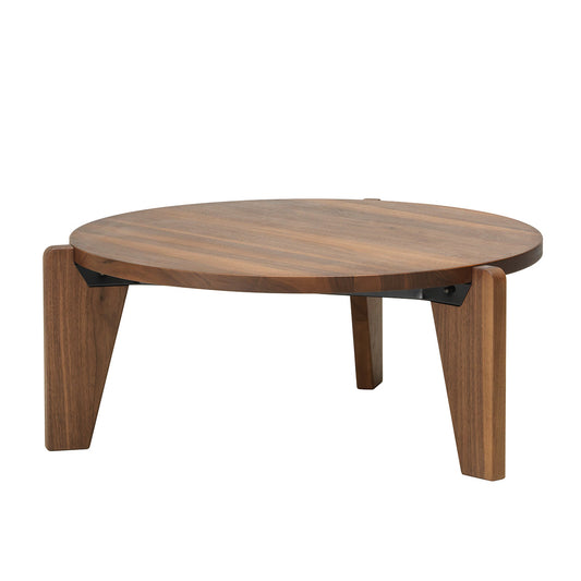 Guéridon Bas Coffee Table | Oiled American Walnut Top