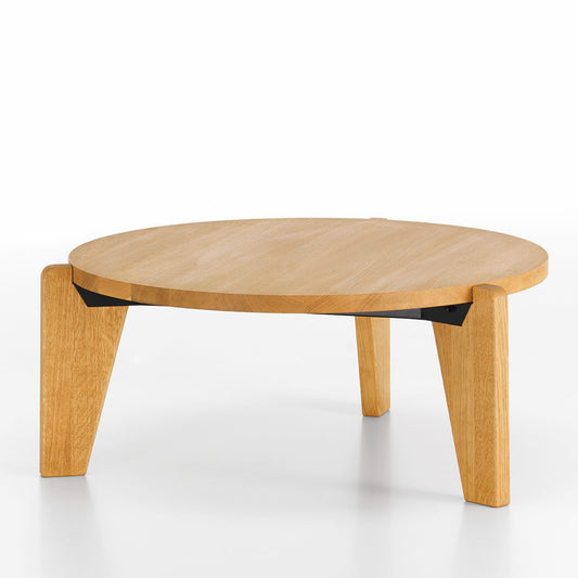 Guéridon Bas Coffee Table | Oiled Natural Oak Top