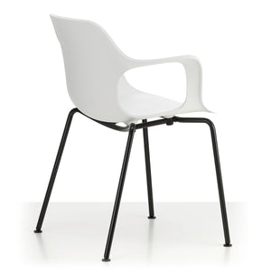 HAL RE Stackable Armchair | Cotton White RE Plastic Shell
