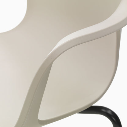 HAL RE Stackable Armchair | Warm Grey RE Plastic Shell