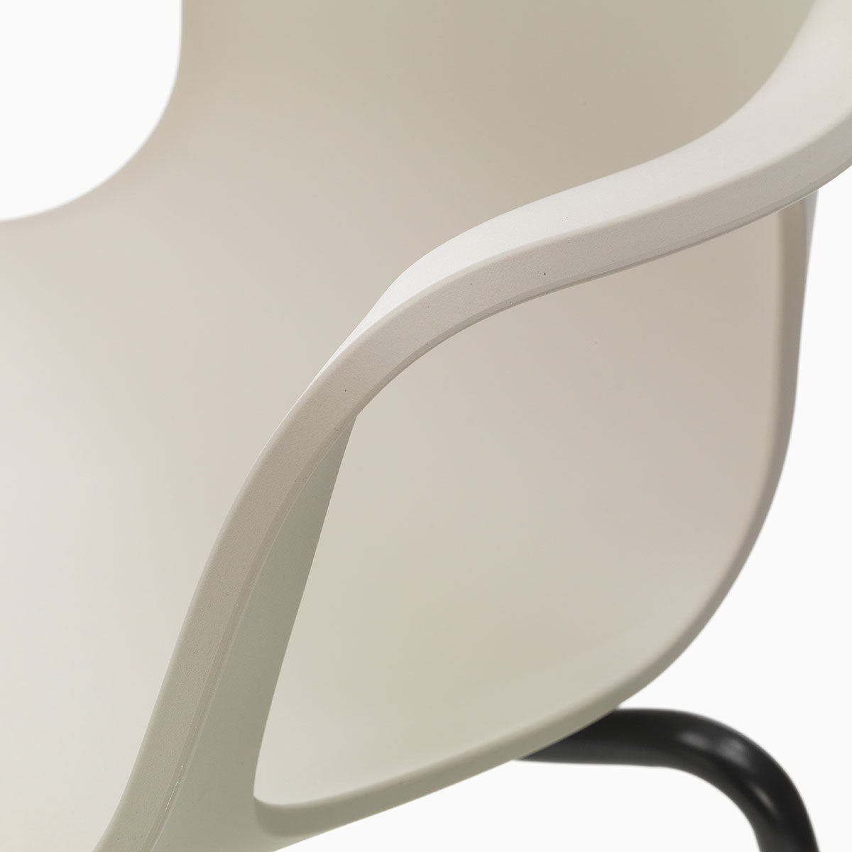 HAL RE Stackable Armchair | Warm Grey RE Plastic Shell