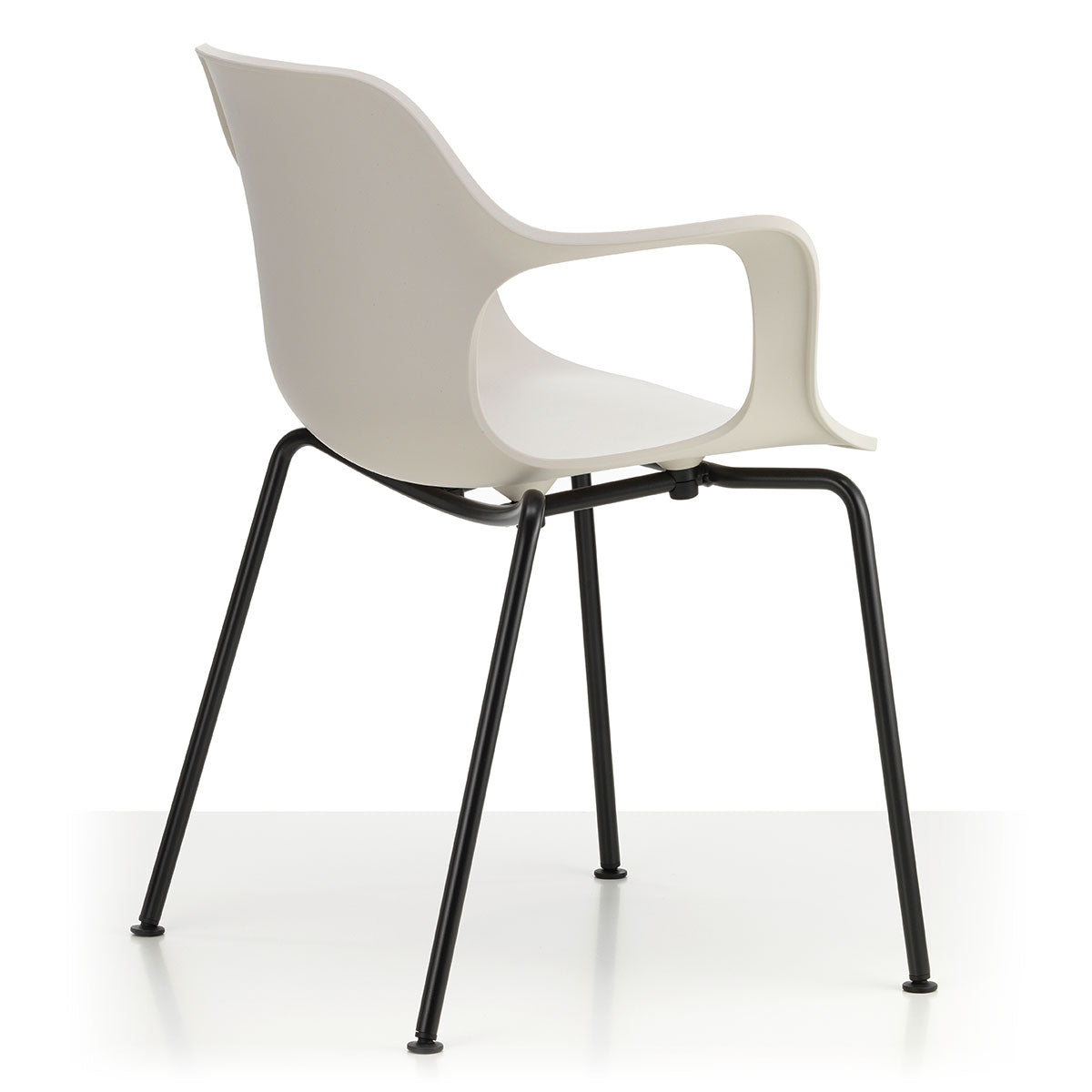 HAL RE Stackable Armchair | Warm Grey RE Plastic Shell
