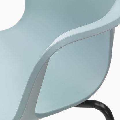HAL RE Stackable Armchair | Ice Grey RE Plastic Shell