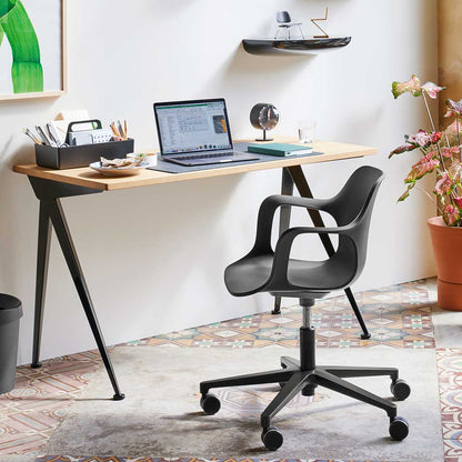 HAL RE Studio Armchair | Basalt RE Plastic Shell