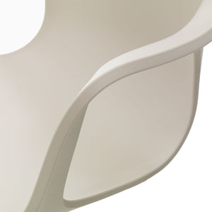 HAL RE Studio Armchair | Warm Grey RE Plastic Shell