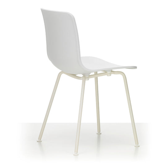 HAL RE Tube Chair | Cotton White RE Plastic Shell