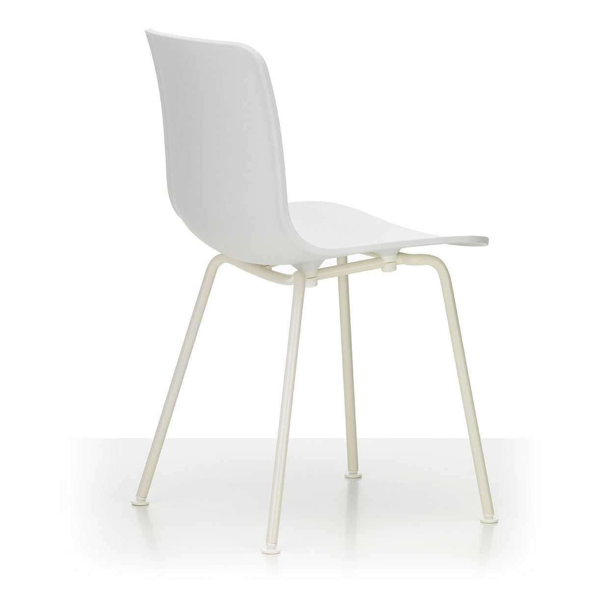 HAL RE Tube Chair | Cotton White RE Plastic Shell