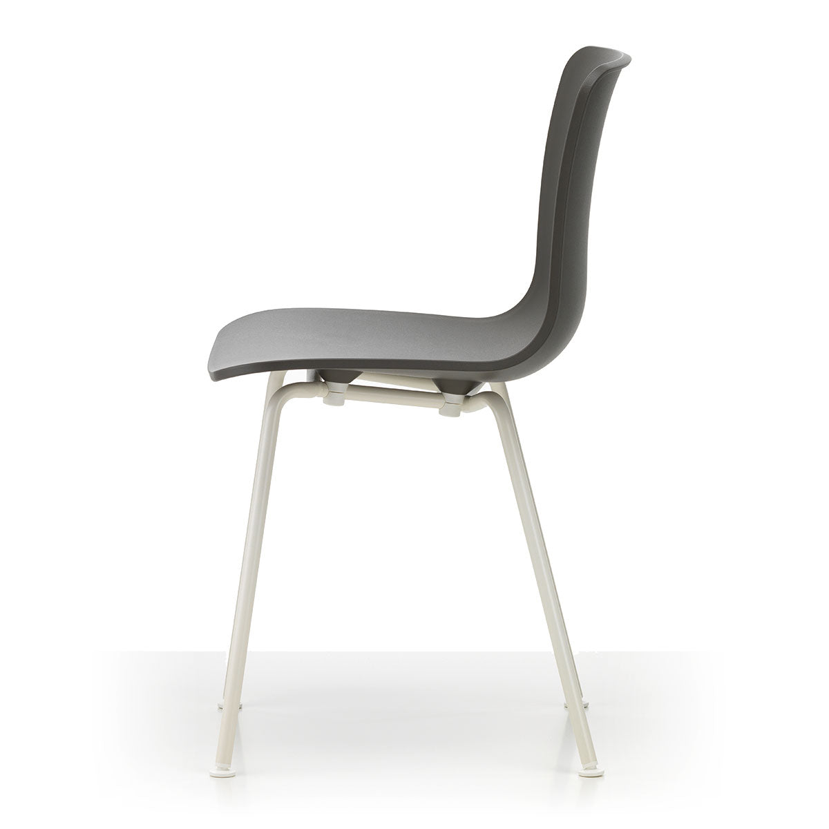 HAL RE Tube Chair | Basalt RE Plastic Shell
