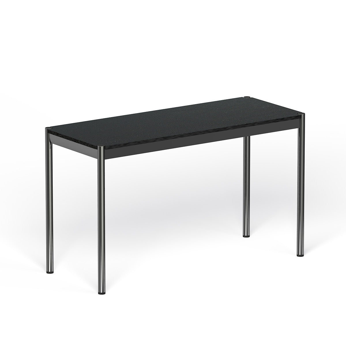 Haller Narrow Table | Black Linoleum Top