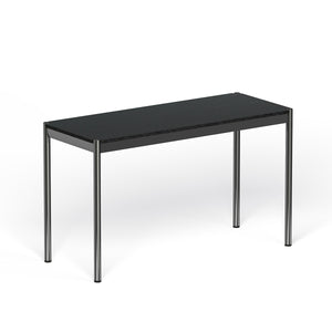 Haller Narrow Table | Black Linoleum Top