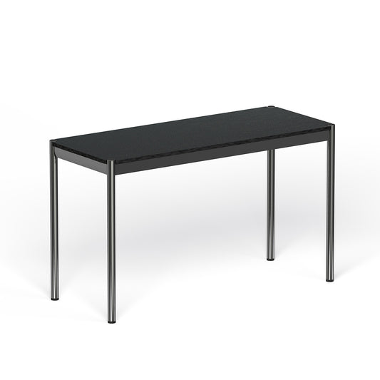 Haller Narrow Table | Black Linoleum Top