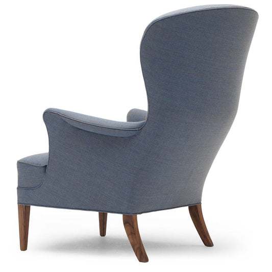 Heritage Chair | Blue-Grey Remix 722 Upholstery Blue 733 Buttons