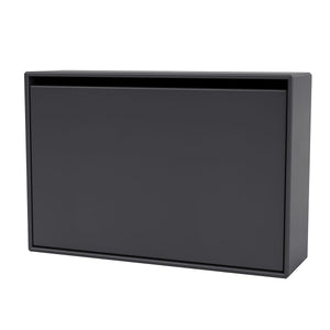 Hide Shoe Cabinet | Anthracite Lacquer