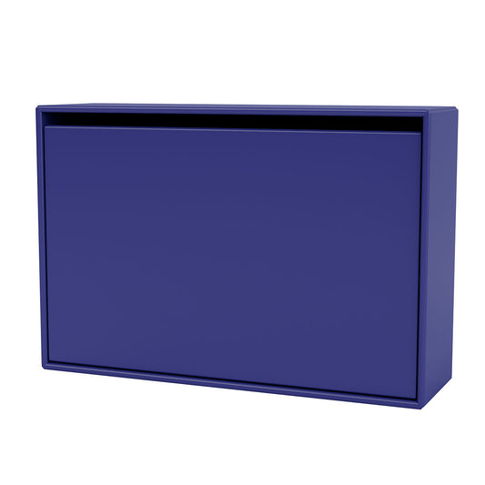 Hide Shoe Cabinet | Monarch Blue Lacquer