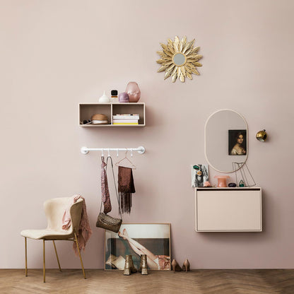 Hide Shoe Cabinet | Rhubarb Lacquer