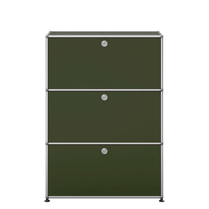 USM Dresser | Olive Green Lacquer Panels