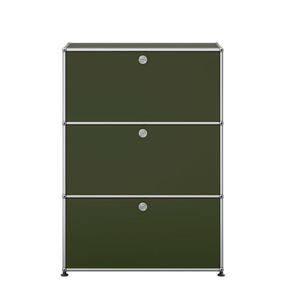 USM Dresser | Olive Green Lacquer Panels