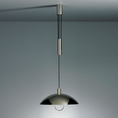 Bauhaus Counterweight Pendant 50 | Nickel Plated and Polished Aluminium