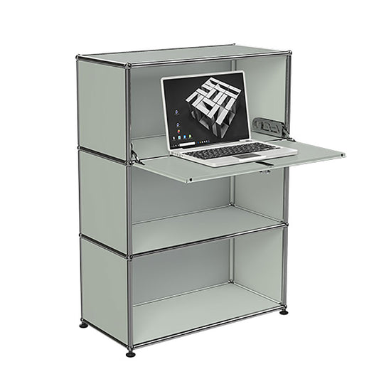 USM Home Office Bureau 06 | Light Grey Lacquer Panels