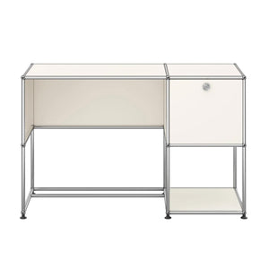 USM Home Office Desk 07 | White Lacquer Panels