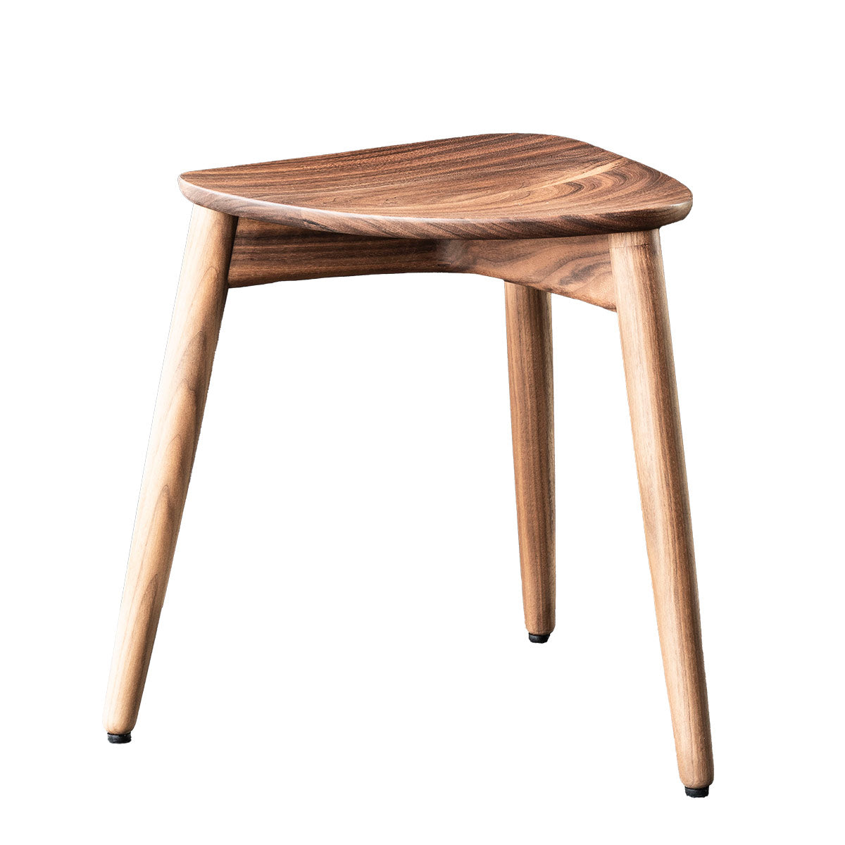 Hozuki Stool | Walnut Frame