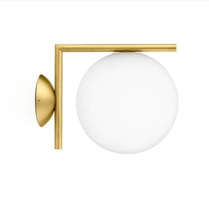 IC CW1 Small Wall Lamp | Brushed Brass