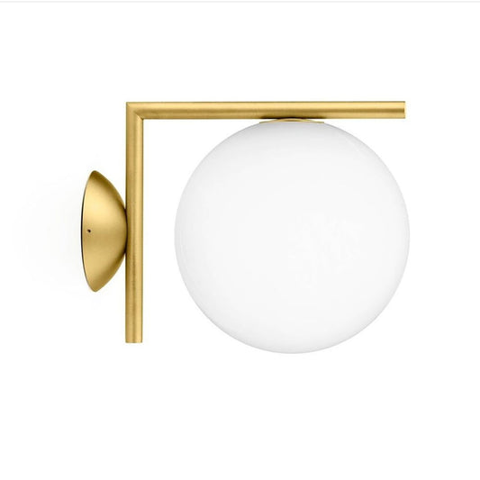 IC CW1 Small Wall Lamp | Brushed Brass