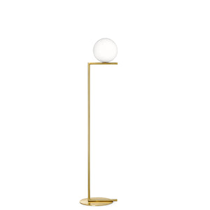 IC F1 Short Floor Lamp | Brushed Brass