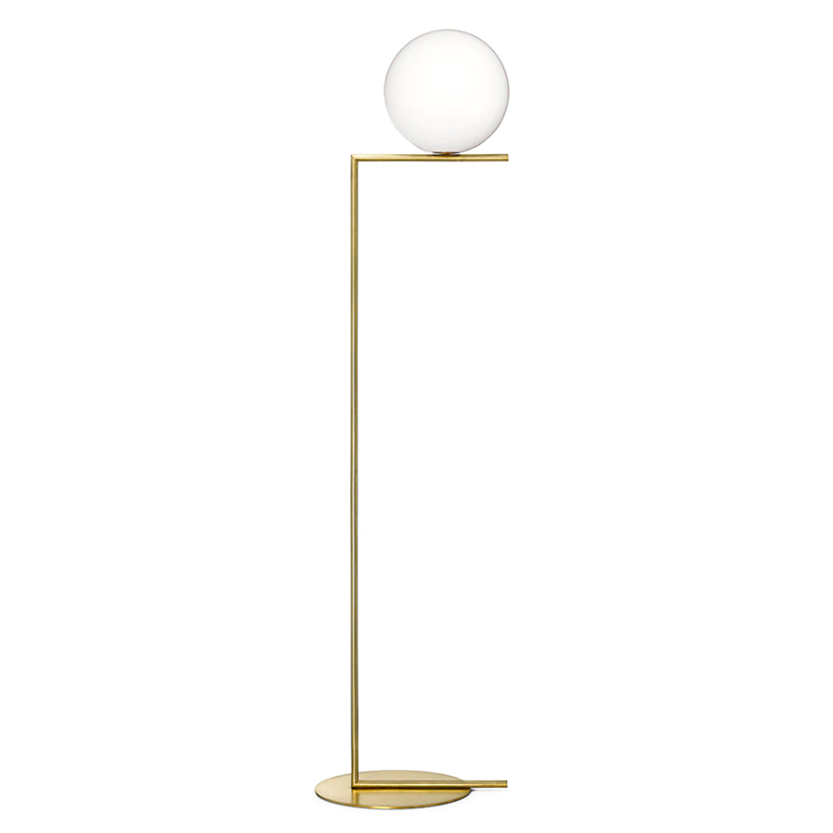 IC F2 Tall Floor Lamp | Brushed Brass