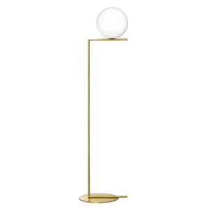 IC F2 Tall Floor Lamp | Brushed Brass