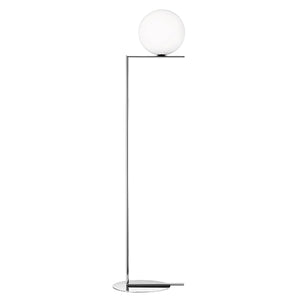 IC F2 Tall Floor Lamp | Chrome