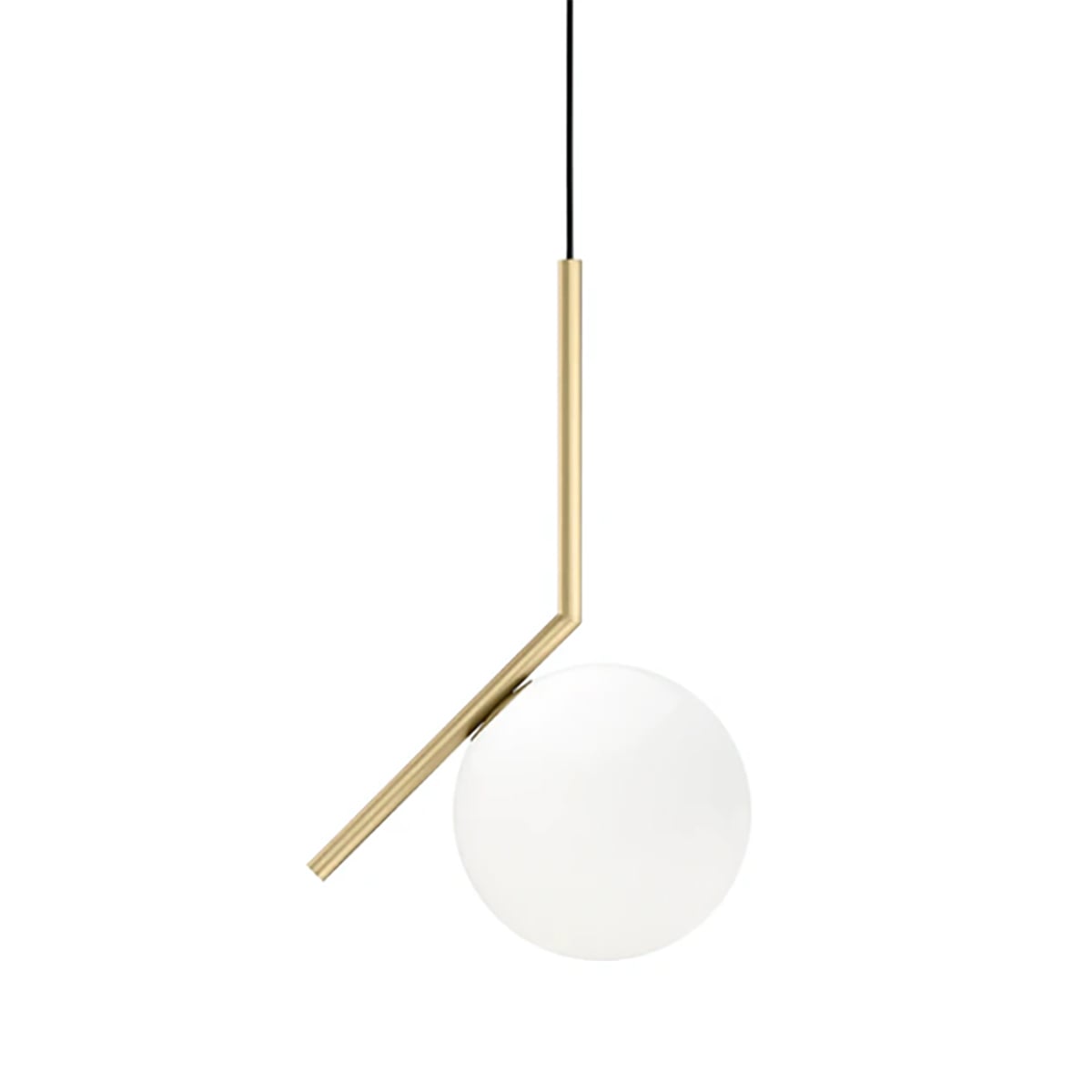 IC S1 Small Pendant Lamp | Brushed Brass