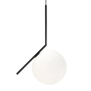 IC S2 Large Pendant Lamp | Matt Black