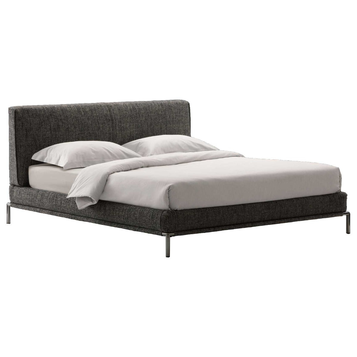 Icon Bed 180cm | Silver Ionio 434 Fabric