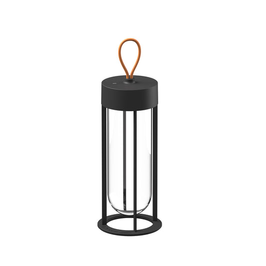 In Vitro Unplugged Table Lamp | Black