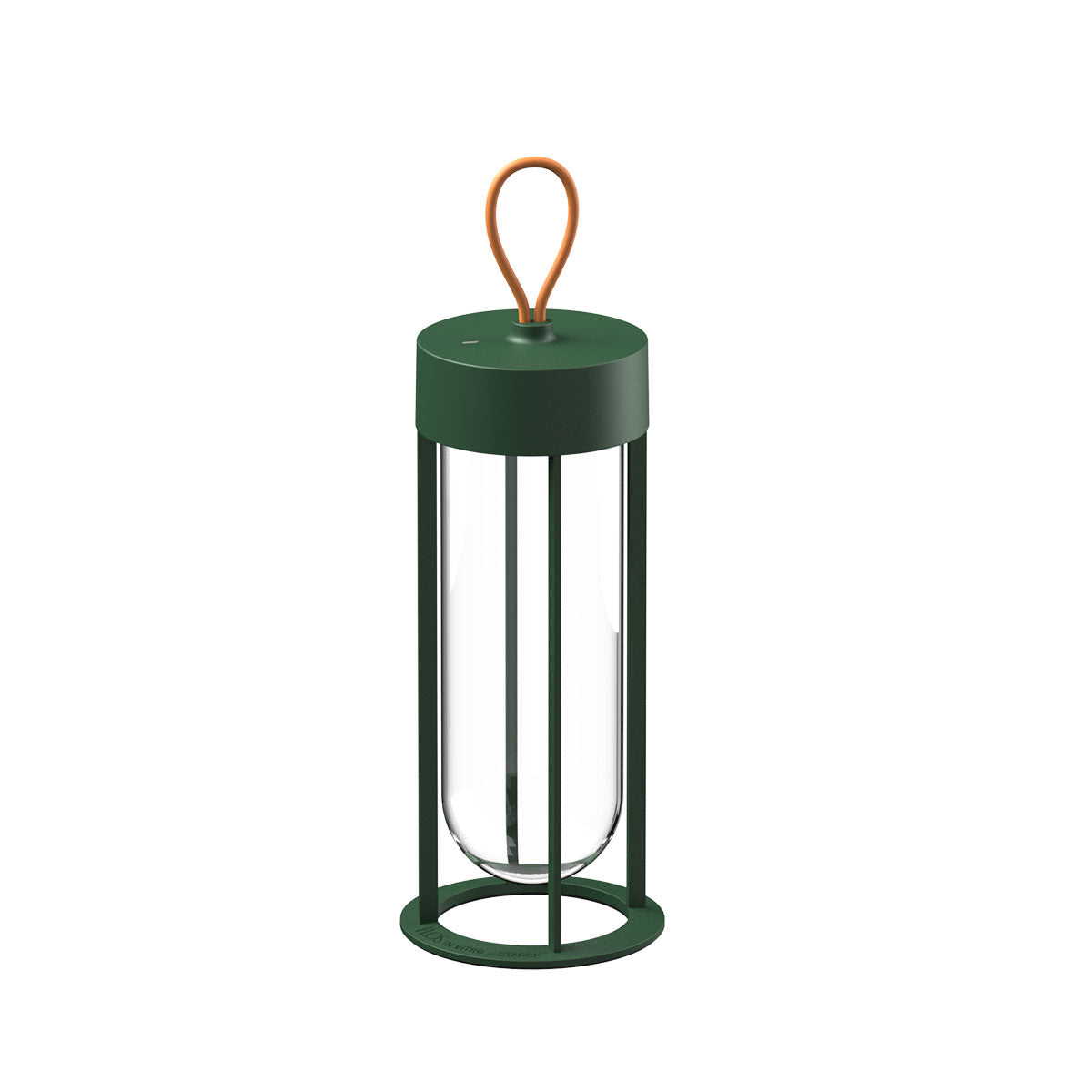 In Vitro Unplugged Table Lamp | Forest Green