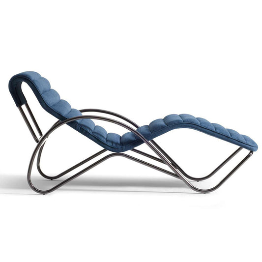 Indochine Chaise Longue | Francoforte 13F097 Navy Blue