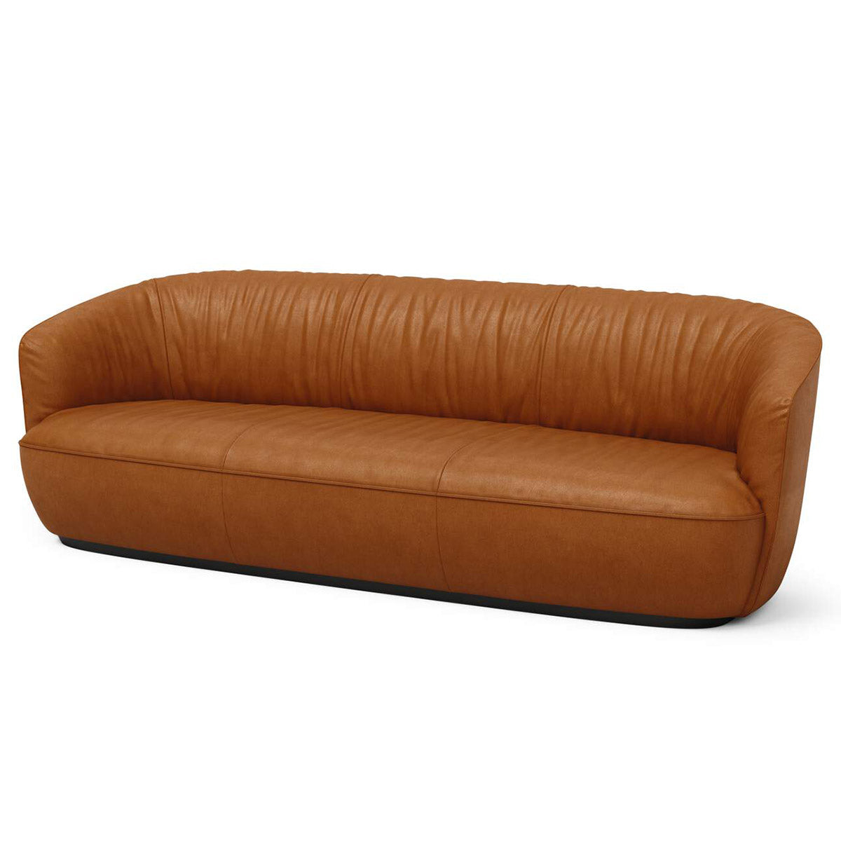 Ishino 3 Seat Sofa Deep | Off White 7615 Tonga Fabric Front