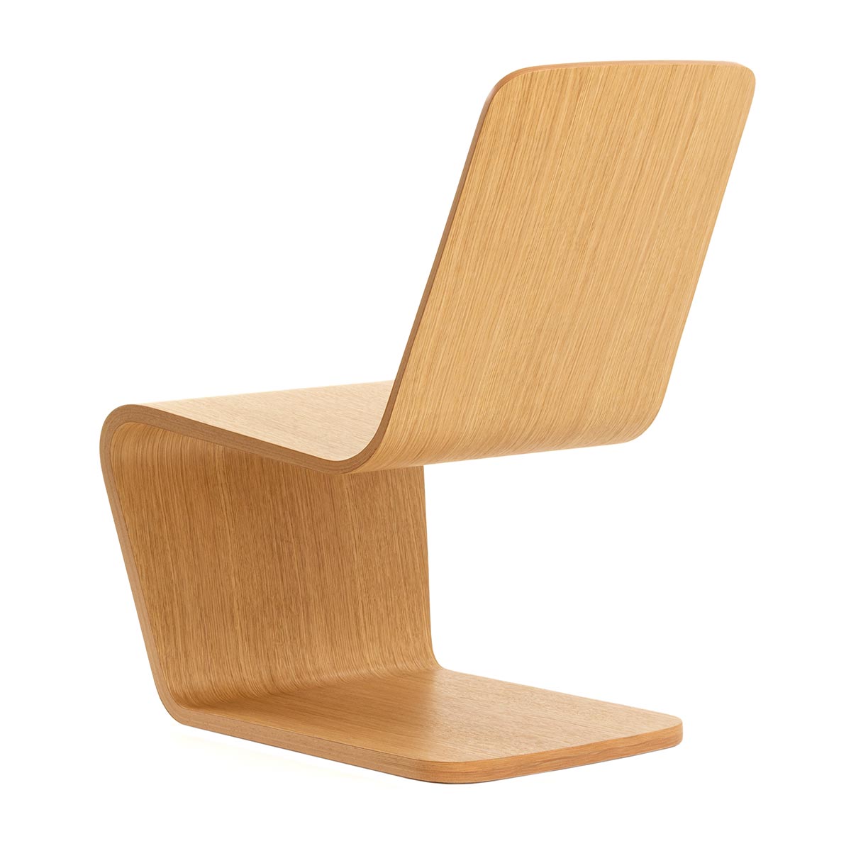 Iso-Lounge Chair | Oak Veneer Plywood