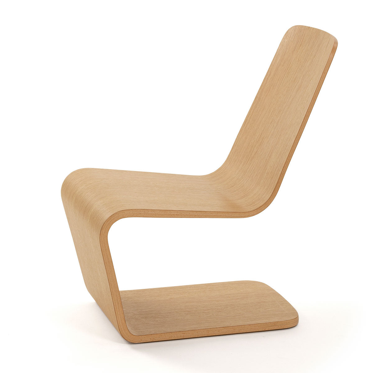 Iso-Lounge Chair | Oak Veneer Plywood
