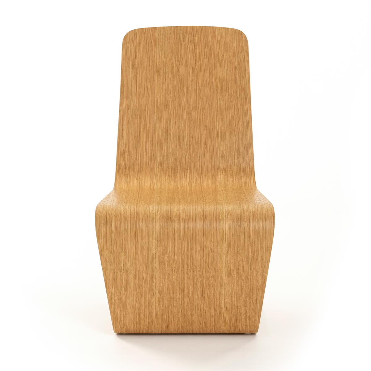 Iso-Lounge Chair | Oak Veneer Plywood