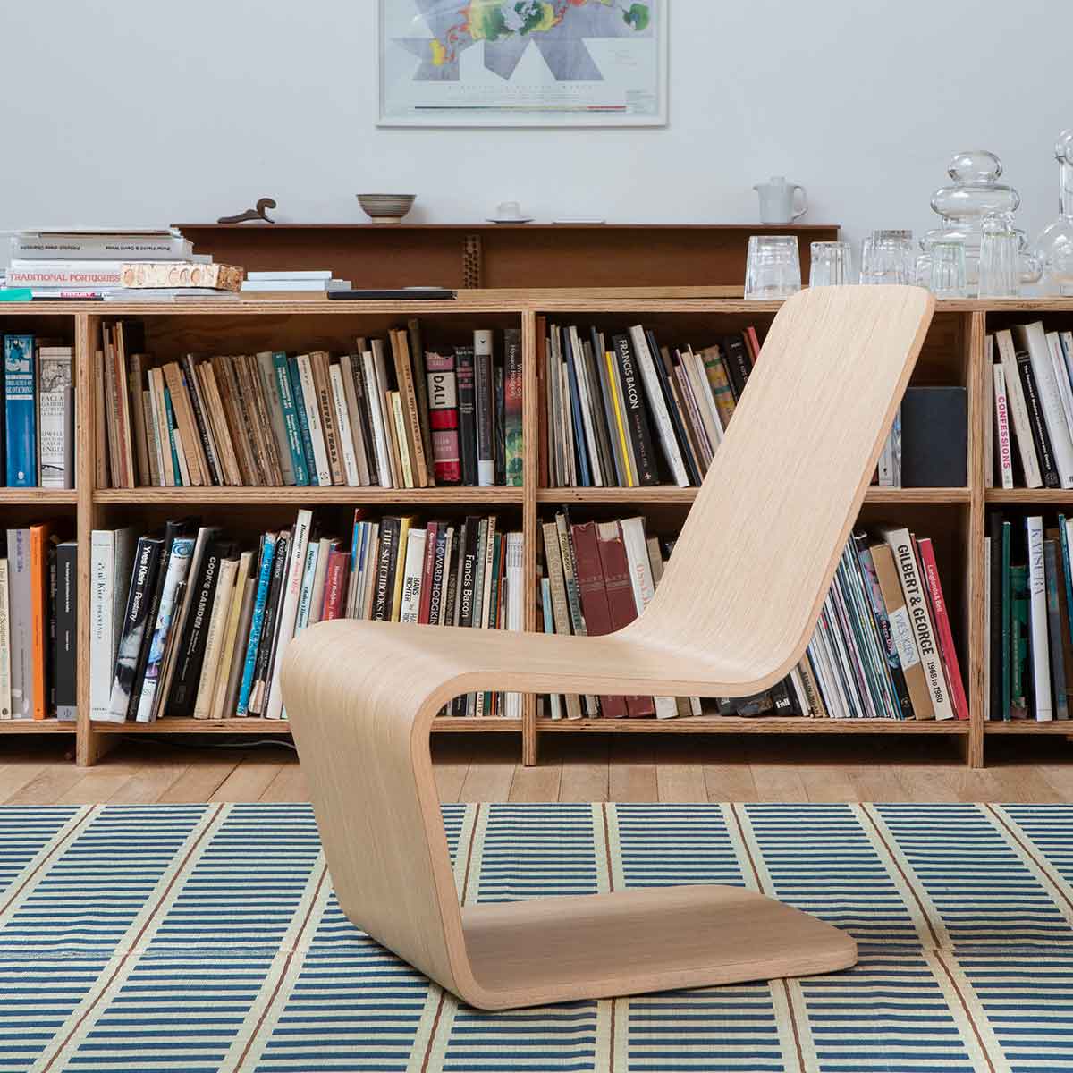 Iso-Lounge Chair | Oak Veneer Plywood